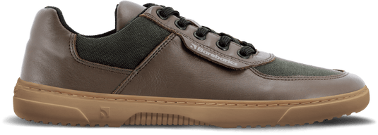 Eco-friendly Barefoot Sneakers Barebarics Bravo - Carob Brown