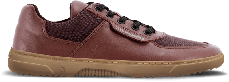 Load image into Gallery viewer, Eco-friendly Barefoot Sneakers Barebarics Bravo - Maroon Brown
