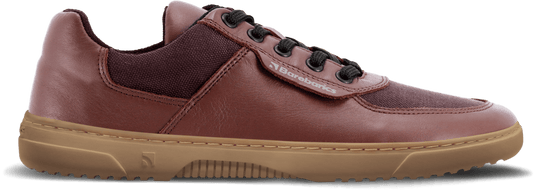 Eco-friendly Barefoot Sneakers Barebarics Bravo - Maroon Brown