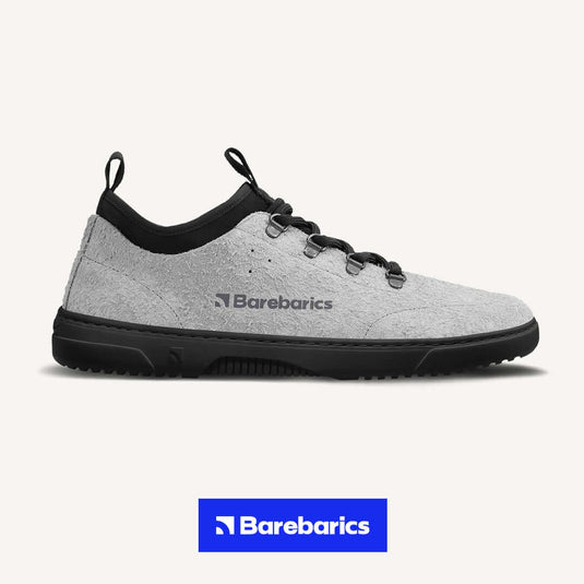 Eco-friendly Barefoot Sneakers Barebarics Bronx - Grey