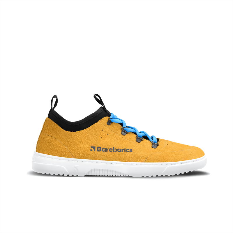 Load image into Gallery viewer, Eco-friendly Barefoot Sneakers Barebarics Bronx - Mustard
