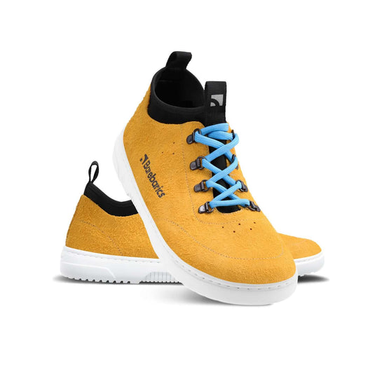 Eco-friendly Barefoot Sneakers Barebarics Bronx - Mustard