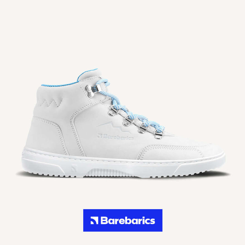 Load image into Gallery viewer, Eco-friendly Barefoot Sneakers Barebarics Element - Chalk White
