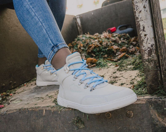 Eco-friendly Barefoot Sneakers Barebarics Element - Chalk White