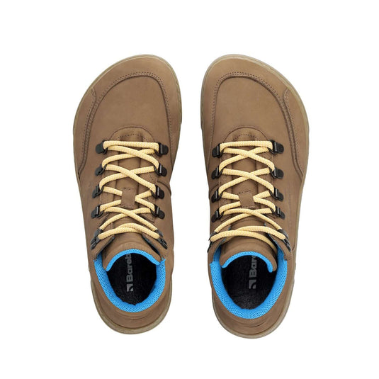 Eco-friendly Barefoot Sneakers Barebarics Element - Walnut Brown