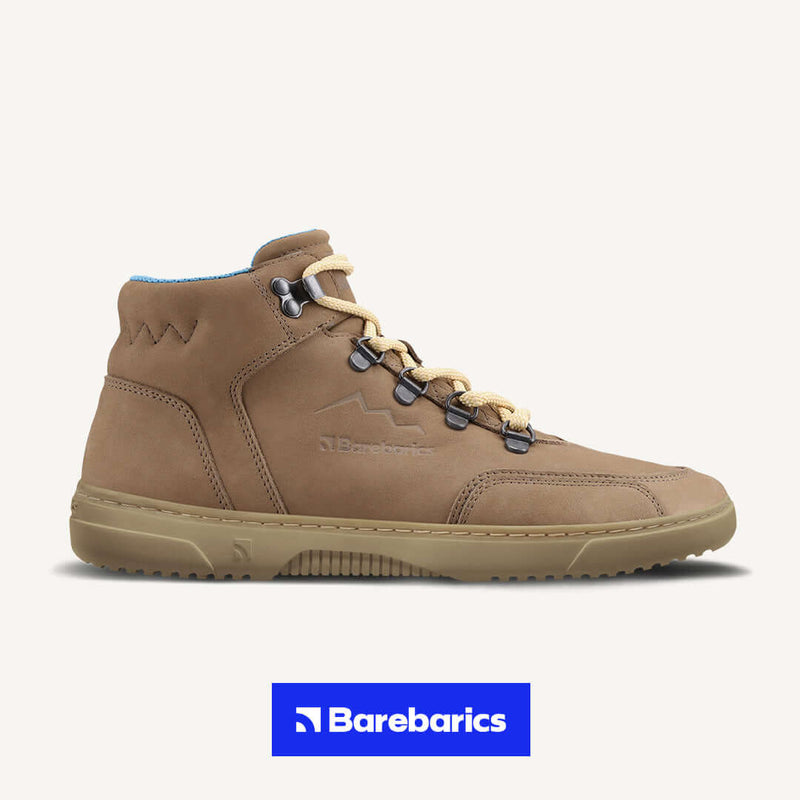 Load image into Gallery viewer, Eco-friendly Barefoot Sneakers Barebarics Element - Walnut Brown
