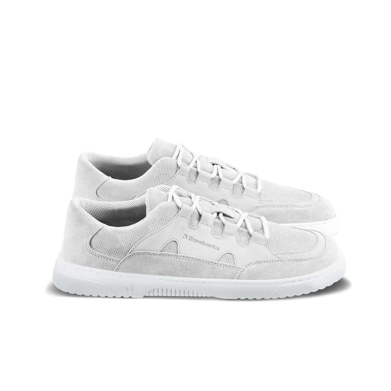 Load image into Gallery viewer, Eco-friendly Barefoot Sneakers Barebarics Evo - Chalk White
