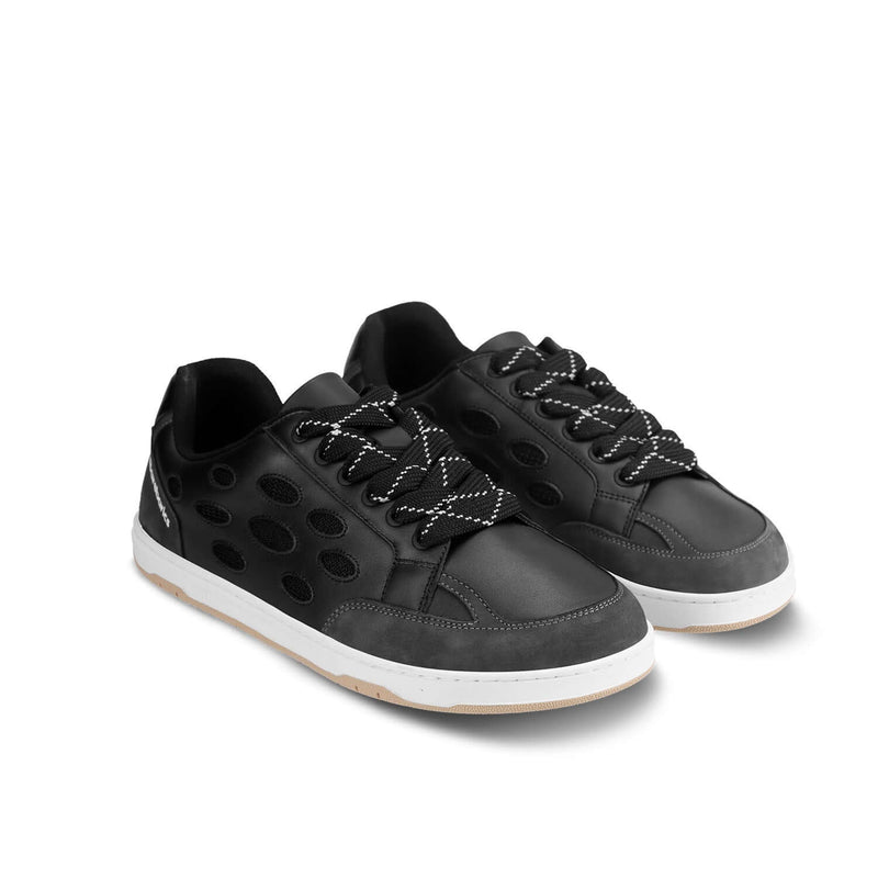 Load image into Gallery viewer, Eco-friendly Barefoot Sneakers Barebarics Fusion - Black &amp; White
