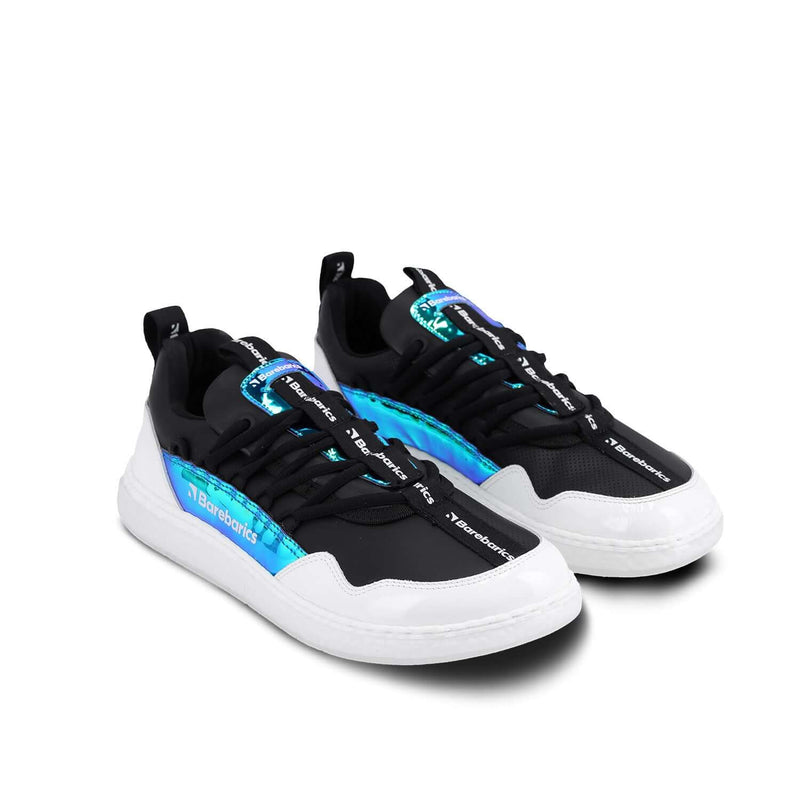 Load image into Gallery viewer, Eco-friendly Barefoot Sneakers Barebarics Futura - Iridescent Black
