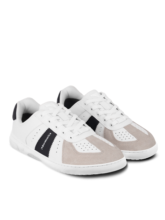 Barefoot Sneakers Barebarics Icara - White & Beige