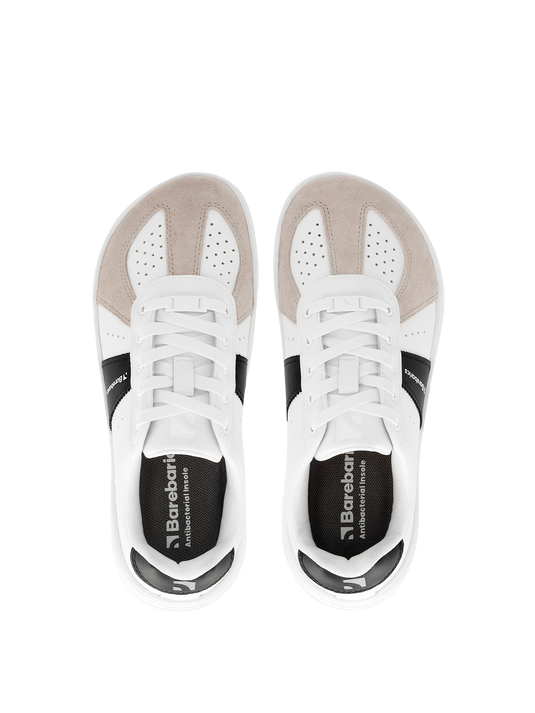 Barefoot Sneakers Barebarics Icara - White & Beige