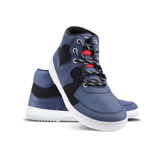 Eco-friendly Barefoot Sneakers Barebarics Lynx - Dark Blue & White