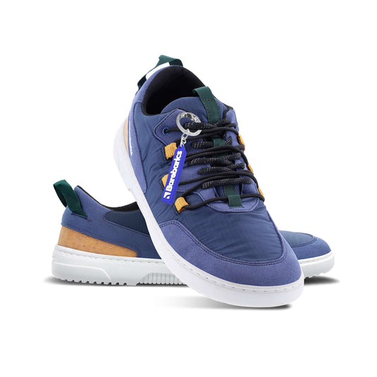 Eco-friendly Barefoot Sneakers Barebarics - Revive - Blue & White