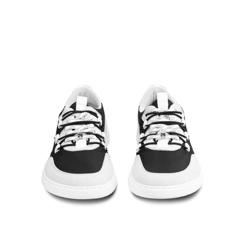 Load image into Gallery viewer, Eco-friendly Barefoot Sneakers Barebarics Revive - Light Grey &amp; Black
