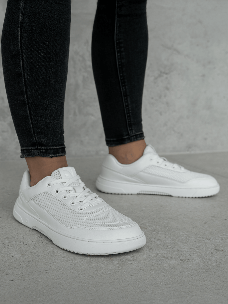 Load image into Gallery viewer, Barefoot Sneakers Barebarics Vaporo - All White
