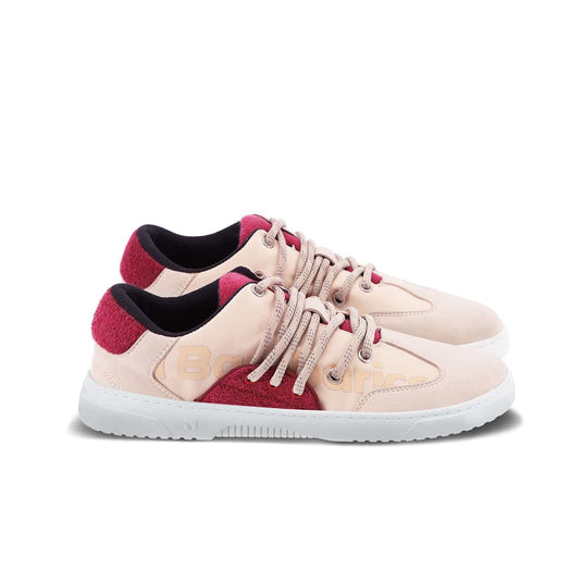 Eco-friendly Barefoot Sneakers Barebarics - Vibe - Beige & Red