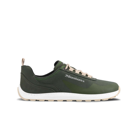 Eco-friendly Barefoot Sneakers Barebarics Wanderer - Army Green