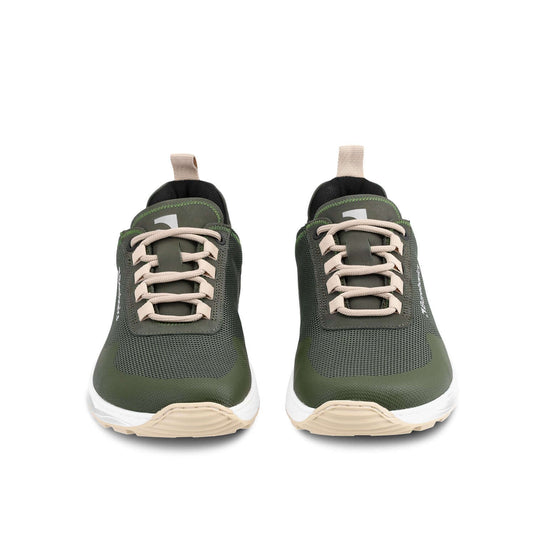 Eco-friendly Barefoot Sneakers Barebarics Wanderer - Army Green