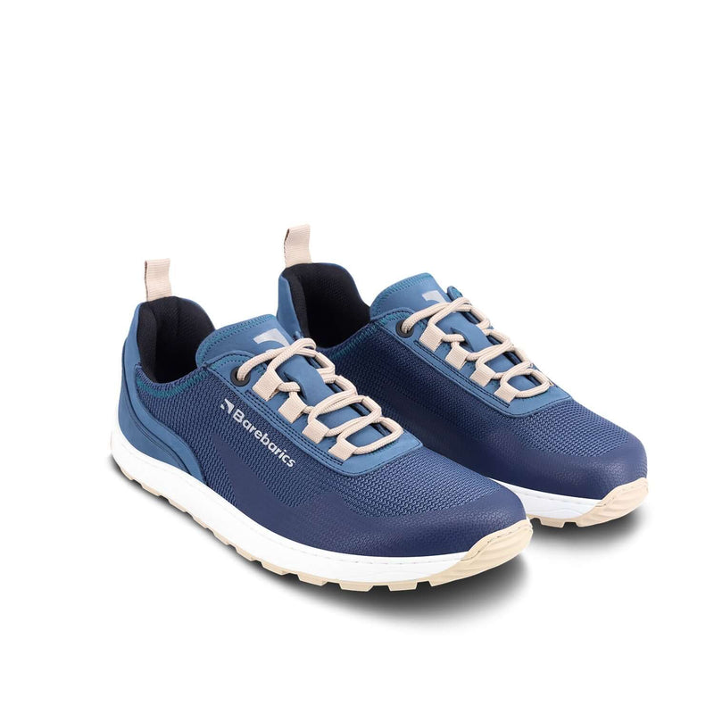 Load image into Gallery viewer, Eco-friendly Barefoot Sneakers Barebarics Wanderer - Dark Blue
