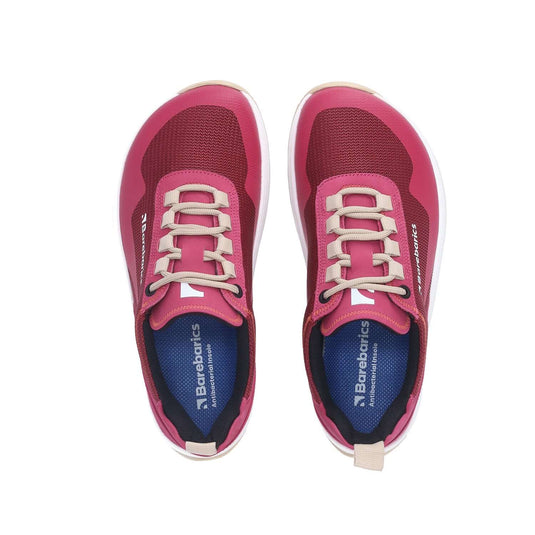 Eco-friendly Barefoot Sneakers Barebarics Wanderer - Dark Pink