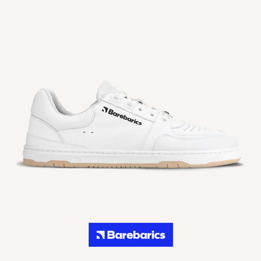 Eco-friendly Barefoot Sneakers Barebarics Wave - All White