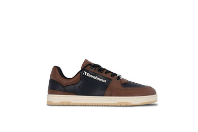 Barefoot Sneakers Barebarics Wave - Black & Dark Brown