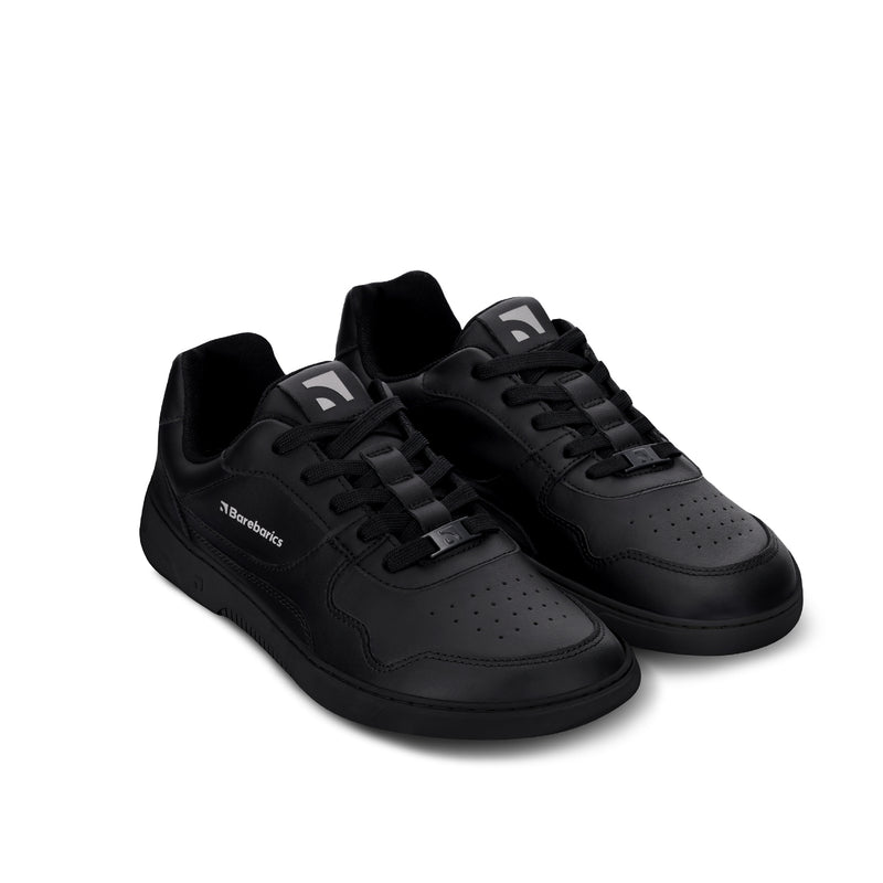 Load image into Gallery viewer, Barefoot Sneakers Barebarics Zing - All Black - Leather
