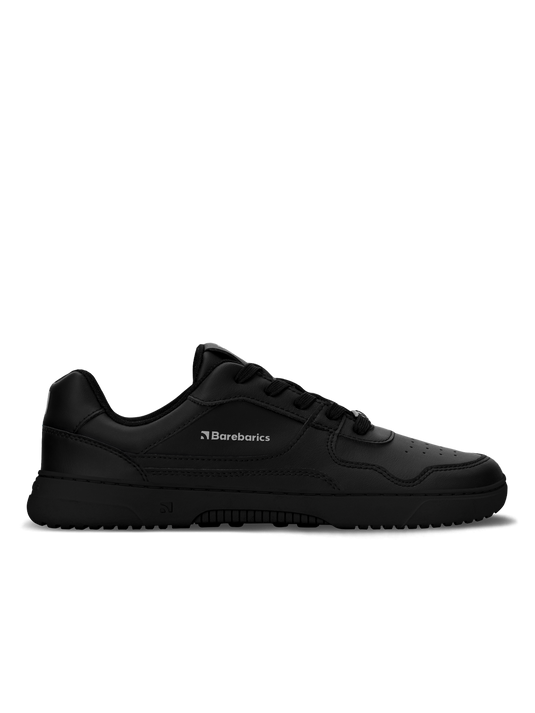 Barefoot Sneakers Barebarics Zing - All Black - Leather