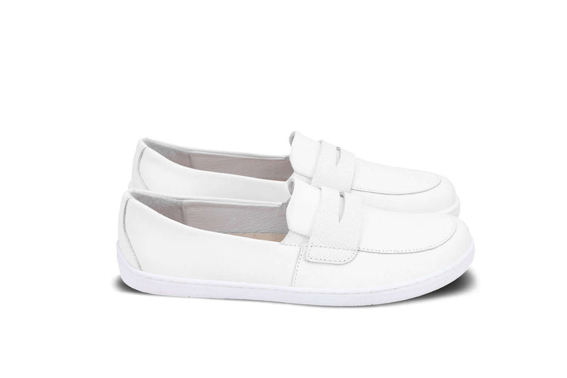 Load image into Gallery viewer, Eco-friendly Barefoot Moccasins Be Lenka Buena - All White
