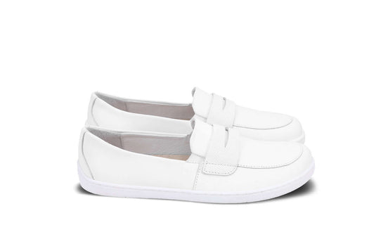 Eco-friendly Barefoot Moccasins Be Lenka Buena - All White