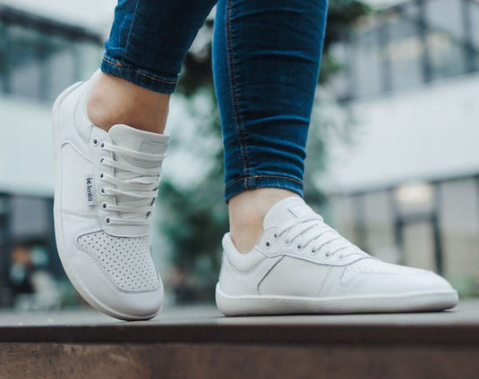 Eco-friendly Barefoot Sneakers - Be Lenka Champ 3.0 - All White