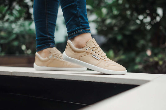 Eco-friendly Barefoot Sneakers - Be Lenka Champ 3.0 - Cappuccino