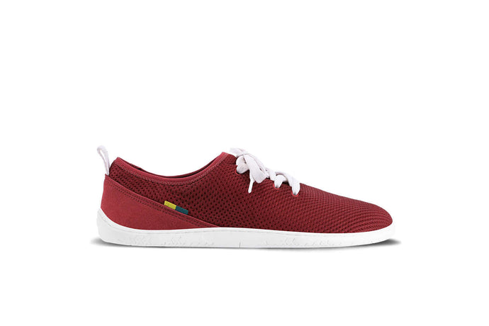 Eco-friendly Barefoot Sneakers Be Lenka Dash - Wine Red