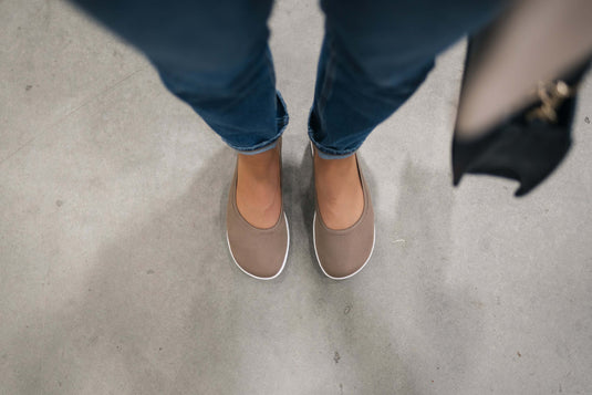 Eco-friendly Ballet Flats Be Lenka Delight - Biscuit Brown