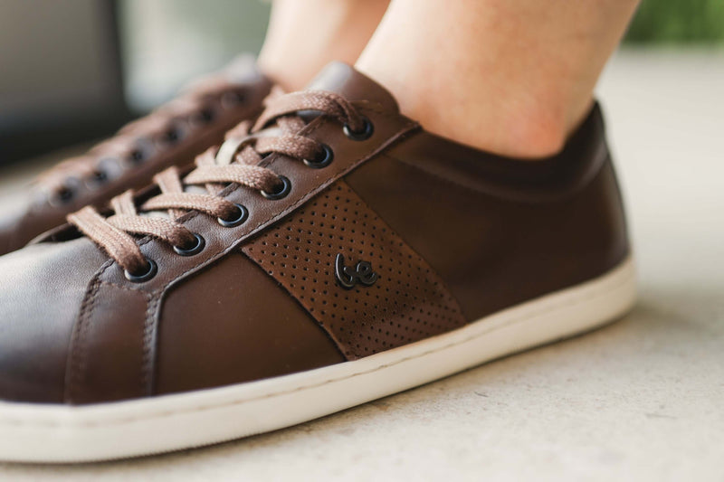 Load image into Gallery viewer, Eco-friendly Barefoot Sneakers Be Lenka Elite - Dark Brown
