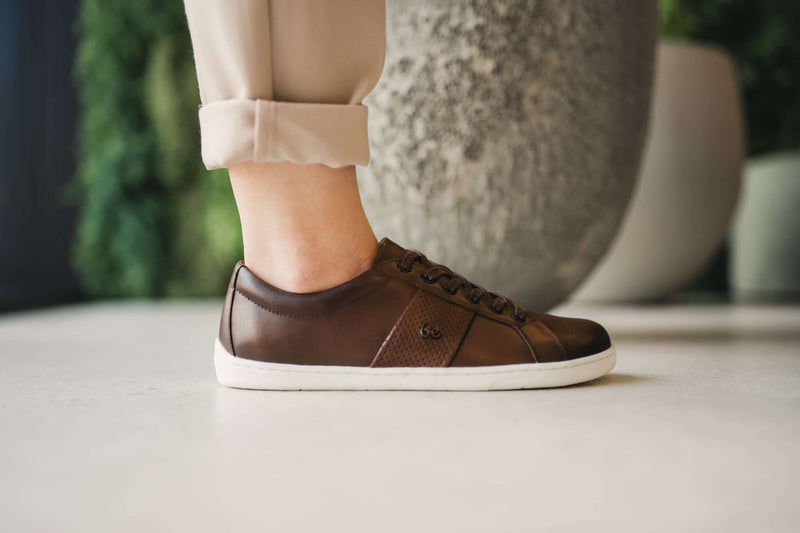 Load image into Gallery viewer, Eco-friendly Barefoot Sneakers Be Lenka Elite - Dark Brown
