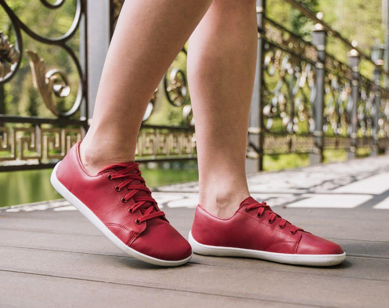 Load image into Gallery viewer, Eco-friendly Barefoot Sneakers - Be Lenka Prime 2.0 - Jester Red
