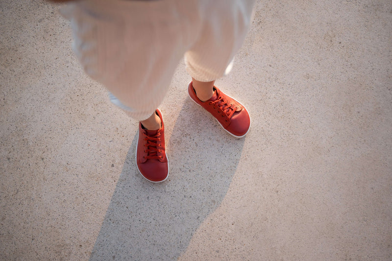 Load image into Gallery viewer, Eco-friendly Barefoot Sneakers - Be Lenka Prime 2.0 - Jester Red
