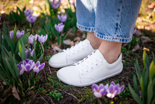 Eco-friendly Barefoot Sneakers - Be Lenka Prime 2.0 - White