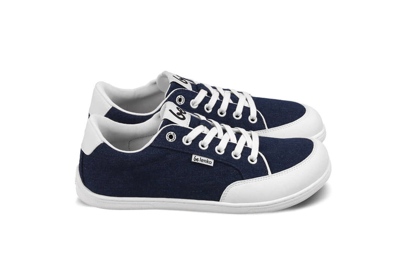 Load image into Gallery viewer, Barefoot Sneakers Be Lenka Rebound - Denim Dark Blue
