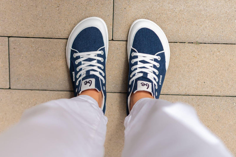 Load image into Gallery viewer, Barefoot Sneakers Be Lenka Rebound - Denim Dark Blue
