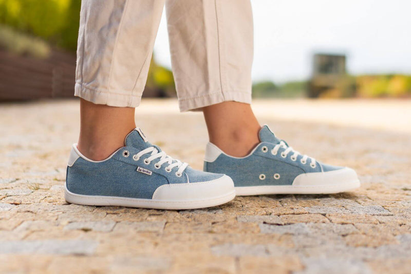 Load image into Gallery viewer, Barefoot Sneakers Be Lenka Rebound - Denim Light Blue
