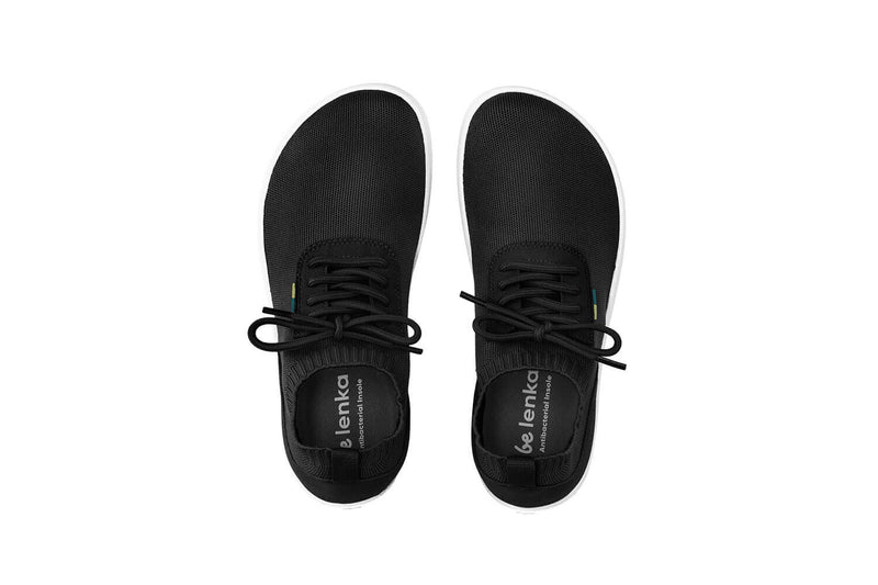 Load image into Gallery viewer, Eco-friendly Barefoot Sneakers Be Lenka Stride - Black
