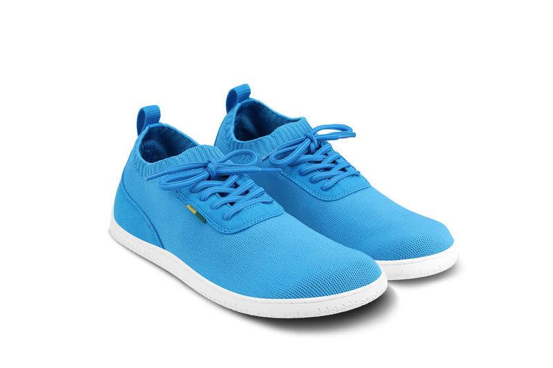 Load image into Gallery viewer, Eco-friendly Barefoot Sneakers Be Lenka Stride - Blue &amp; White
