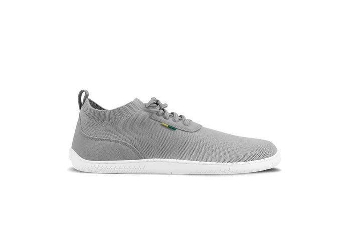 Eco-friendly Barefoot Sneakers - Be Lenka Stride - Grey & White