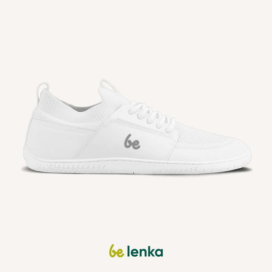 Eco-friendly Barefoot Sneakers Be Lenka Swift - All White