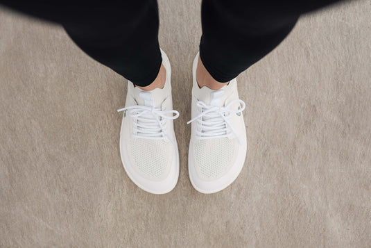 Eco-friendly Barefoot Sneakers Be Lenka Swift - All White