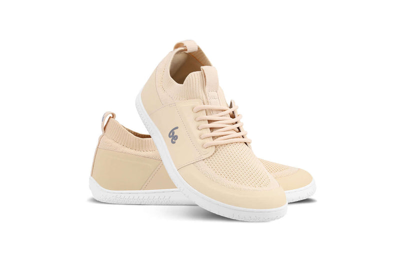 Load image into Gallery viewer, Eco-friendly Barefoot Sneakers Be Lenka Swift - Beige Cream
