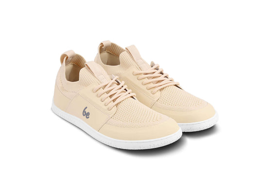 Eco-friendly Barefoot Sneakers Be Lenka Swift - Beige Cream