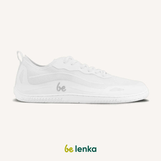 Eco-friendly Barefoot Sneakers Be Lenka Velocity - All White